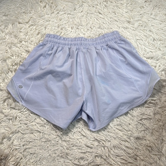 Lululemon Hotty Hot Short II *Long 4" Serene Blue - Picture 5 of 7